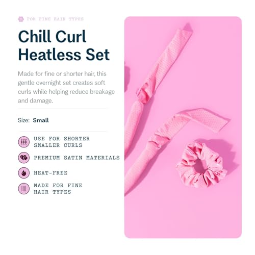 Gimme Beauty Chill Curl Heatless Curling Set for Fine Hair - 4 Pieces