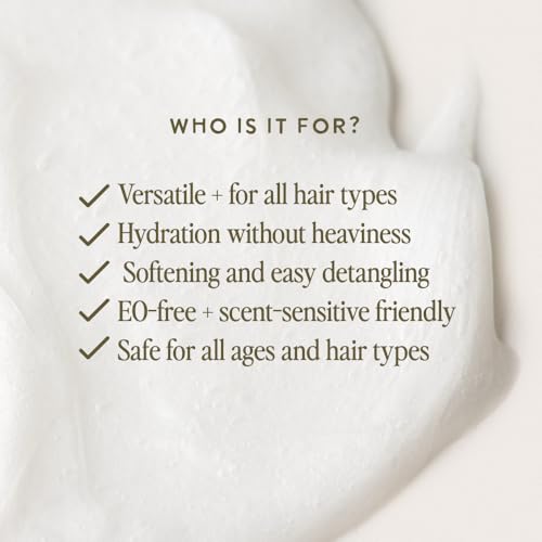 Under Luna Luna Clear Conditioner - Essential Oil-Free, 9.5 fl oz - Gentle Hydrating Hair Care