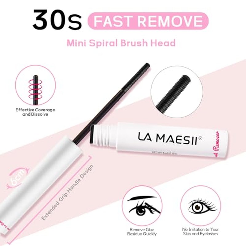 La Maesii Waterproof Lash Bond & Seal Remover Kit - 3 in 1