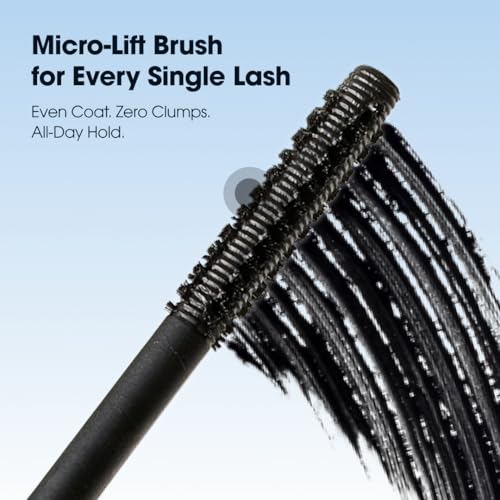 AirFixing Mascara ? Smudge-Resistant Tubing Formula | 0.5mm Precision Brush | Patented Air-Sealed Container to Reduce Drying | Easy Warm-Water Removal | 8.5g | Made in Korea (Black) (Black)