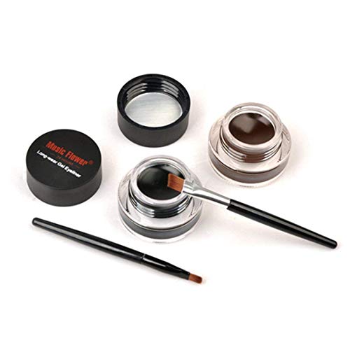 UCANBE 18 Color Eyeshadow Palette + Gel Eyeliner Makeup Set