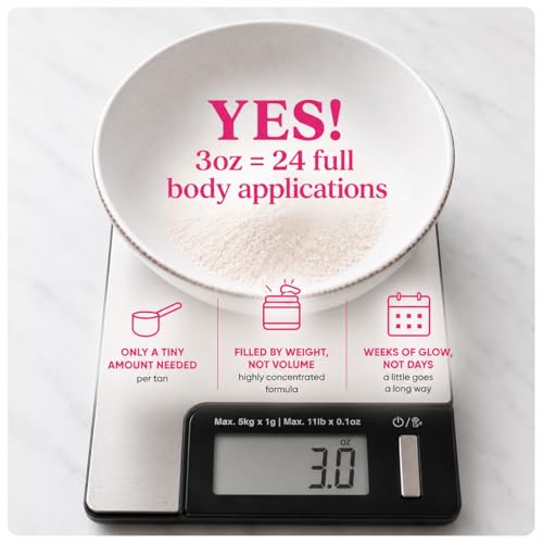 Tan Fan Self Tan Drying Powder Kit with Body Brush