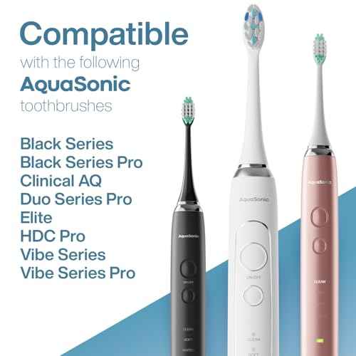 AquaSonic Electric Toothbrush Charger ? Conductive Charging Dock, Compatible with Most AquaSonic Toothbrushes ? Genuine, Authentic Parts (Black)