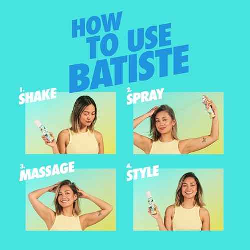 Batiste Dry Shampoo, Fresh Fragrance, Refresh Hair and Absorb Oil Between Washes, Waterless Shampoo for Added Hair Texture and Body, 5.71 oz
