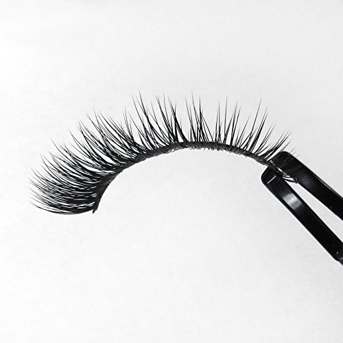 Missam? SULTRY Deluxe Beauty False Eyelashes Set, Handmade Lashes with Premium Synthetic Fibers, Black, 3 Pairs of Strip Lash