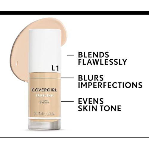 COVERGIRL Trublend Liquid Makeup Buff Beige L6 1 Fl Oz, 1.000-Fluid Ounce (Pack of 2)