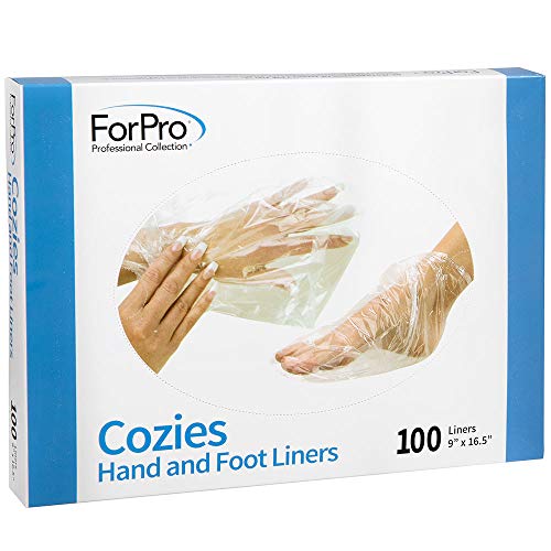 ForPro Professional Paraffin Hand and Foot Liners - 100 Count