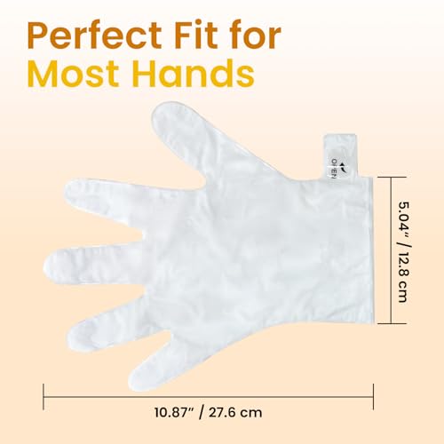 BLOOMORA Repairing Hand Mask Gloves for Dry Hands - Shea Butter (6 Pairs)