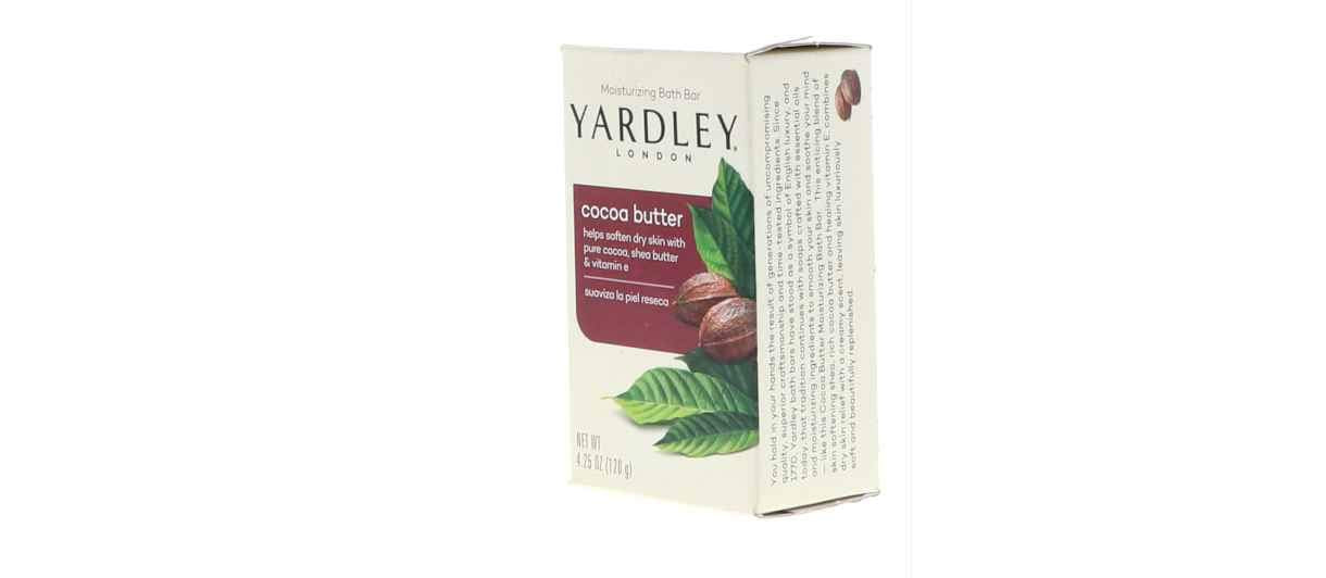 Yardley Moisturizing Bar Cocoa Butter 4.25 oz (Pack of 3)