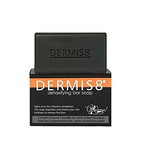 Detoxifying Soap Bar with Coconut Charcoal & Peppermint, 200gr