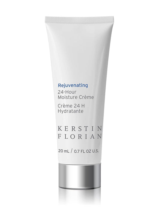 Kerstin Florian 24 Hour Moisture Creme | Travel Size | Anti Aging Face Moisturizer with Vitamin E | Hydrating Anti|Wrinkle Cream to Smooth Fine Lines | 0.7 fl oz