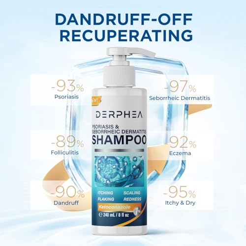 Psoriasis & Seborrheic Dermatitis Shampoo with 2% Salicylic Acid – 8 fl oz