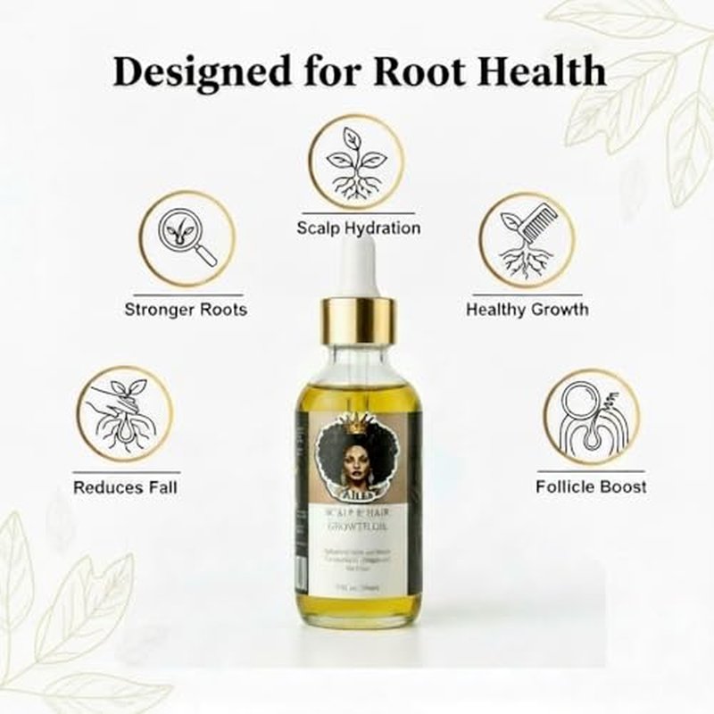 AILES Biotin Rosemary Hair Oil for Growth & Thickening 59ml