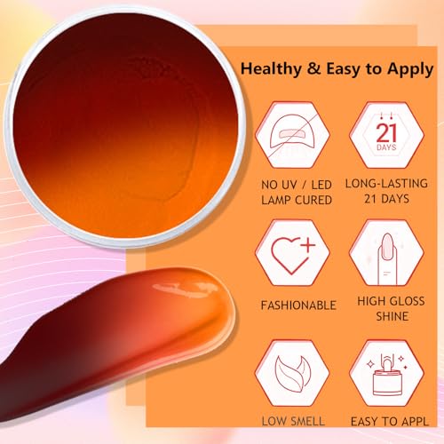 Honey Joy 4-Color Dip Powder Nail Starter Kit with Liquids & Tools