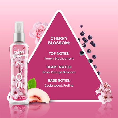 Cherry Blossom Body Mist by So...? - Floral Women's Perfume 3.5 oz