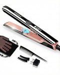 DORISILK 500°F Ceramic Flat Iron - 2-in-1 Hair Straightener & Curler