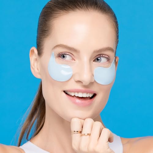 Freeman 4 Piece Moisture Mask Face Set, Hydrating Face Masks & Under Eye Mask For Puffy Eyes, Hydrogel Masks For Dry Skin, Hyaluronic Acid, Travel-Friendly, Vegan & Cruelty Free Skincare