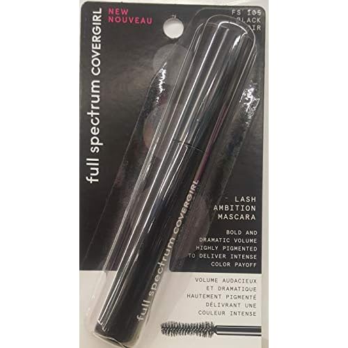 COVERGIRL Full Spectrum Lash Ambition Mascara, Very Black, 0.3 Fluid Ounce