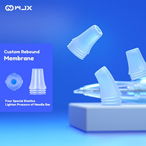 Disposable Round Liner Tattoo Needles - 20 Pack with No Backflow Membrane