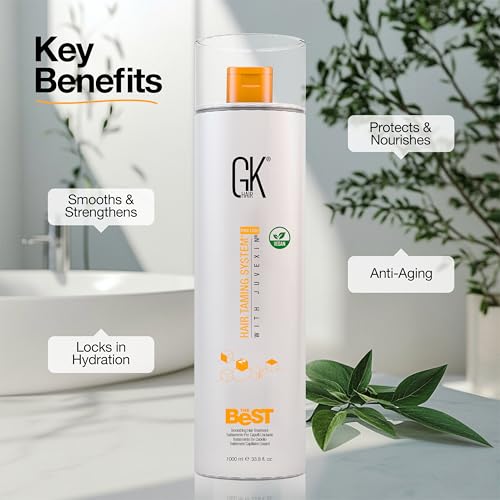 GK HAIR The Best Keratin Hair Treatment 33.8 Fl Oz for Frizz-Free Smoothness