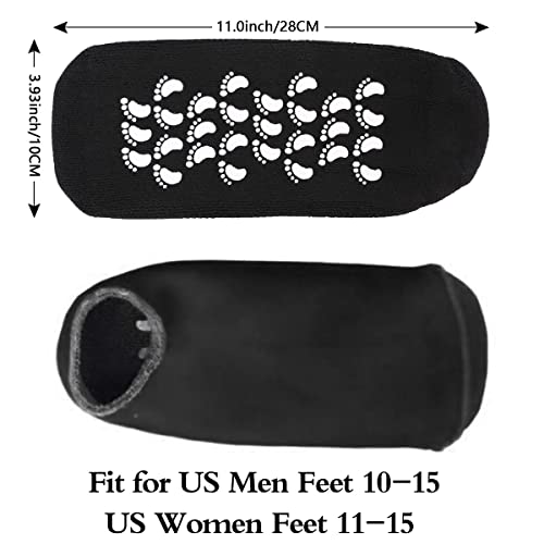 Codream Men's Moisturizing Gel Socks Large (US 10-15) Pack of 2