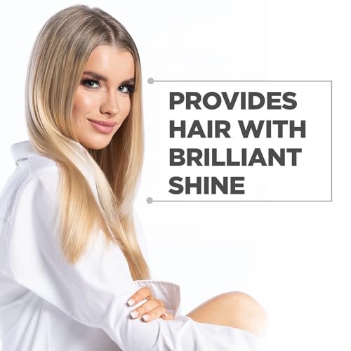 BioSilk Silk Therapy Shine On, Hairspray For Controlling Frizz & Providing Brilliant Shine, Sulfate, Paraben, & Cruelty-Free, 5.3 Oz