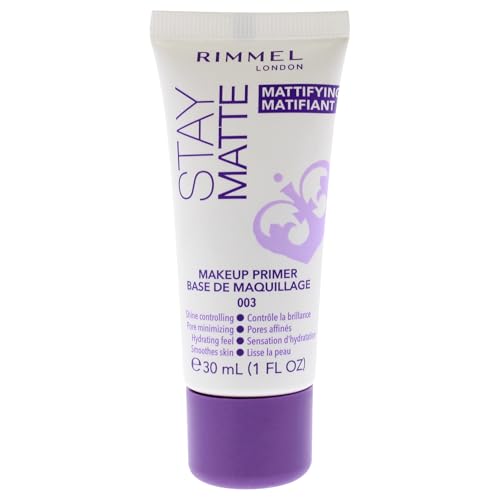 Rimmel London Stay Matte Primer - Ultra-Lightweight, 1oz