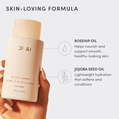 OUAI Body Cleanser St. Barts - Hydrating Foaming Wash 10 Fl Oz
