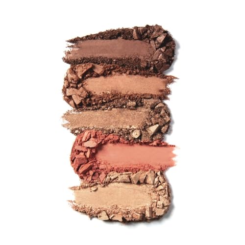 100% Pure Better Naked Makeup Palette – All-in-One Face Palette with Highlighter, Blush & Shadow Trio