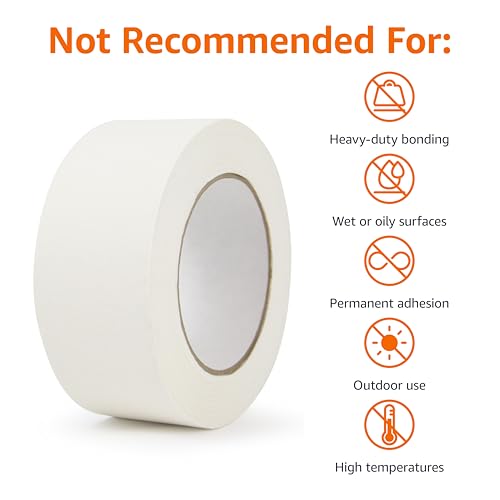 Amazon Basics White Non-Reflective Gaffers Tape 2