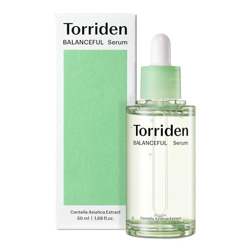 Torriden BALANCEFUL Cica Serum, Facial Essence that Instantly Hydrates, Balances, Soothes and Calms with 5 Different Centella Asiatica Extract for Oily, Combo, and Sensitive Skin