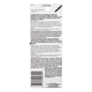 L'Oreal Voluminous Waterproof Mascara - Black