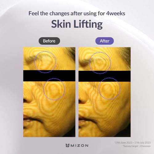 MIZON Hyalugen Le Lift Cream with Hyaluronic Acid and Marine Collagen Deep Hydration Total Care Youthful Skin Revitalizing Korean Skincare (1.69 oz)