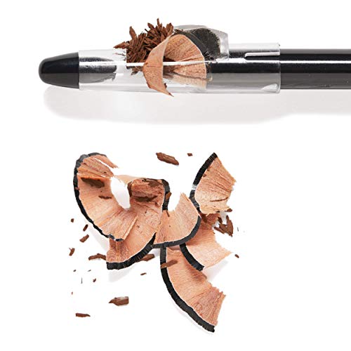 Auburn Red Eyebrow Pencil - Waterproof Wooden Pencil with Spoolie Brush