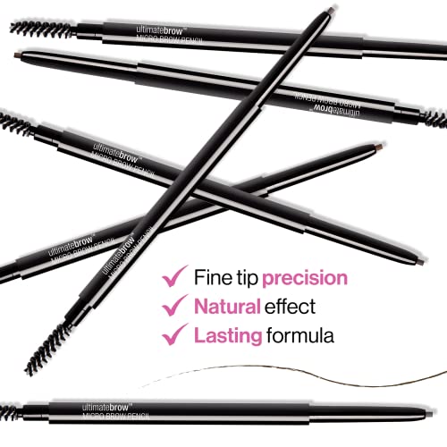 Wet n Wild Micro Eyebrow Pencil - Soft Brown, Ultra Fine 1.5mm Tip, Pack of 1