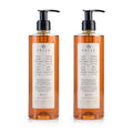Prija Vitalising Hand Wash with Ginseng Extract Gently Cleanses Hands, Moisturising Liquid Hand Soap, Vegan Friendly with Energising Fragrance 2 x 12.85 Fl. Oz