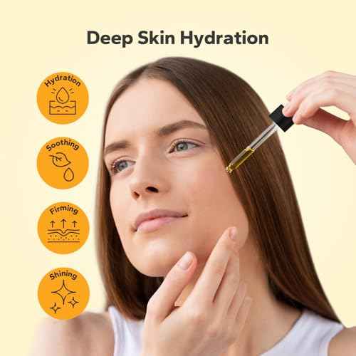 Organic Vitamin E Oil (4.05 Fl Oz), 50,000 IU Face and Body Moisturizer with Almond, Jojoba, and Rosehip Oils, Skincare & Face Moisturizer for Healthy Radiant Skin