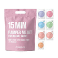 Naisture 15-Min Korean Spa Skincare Gift Set - 7 Piece Head-to-Toe Masks
