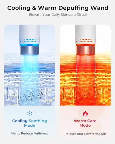 Cold & Heat Eye Depuffing Wand for Face Puffiness
