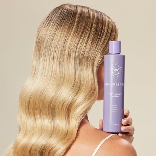 INNERSENSE Organic Bright Balance Purple Toning Shampoo 10oz