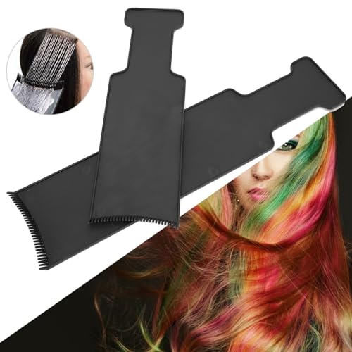 Balayage Highlighting Board with Comb Teeth for Hair Dyeing