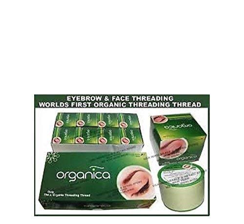 Organica Organic Eyebrow Threading Thread 8-Spool Box
