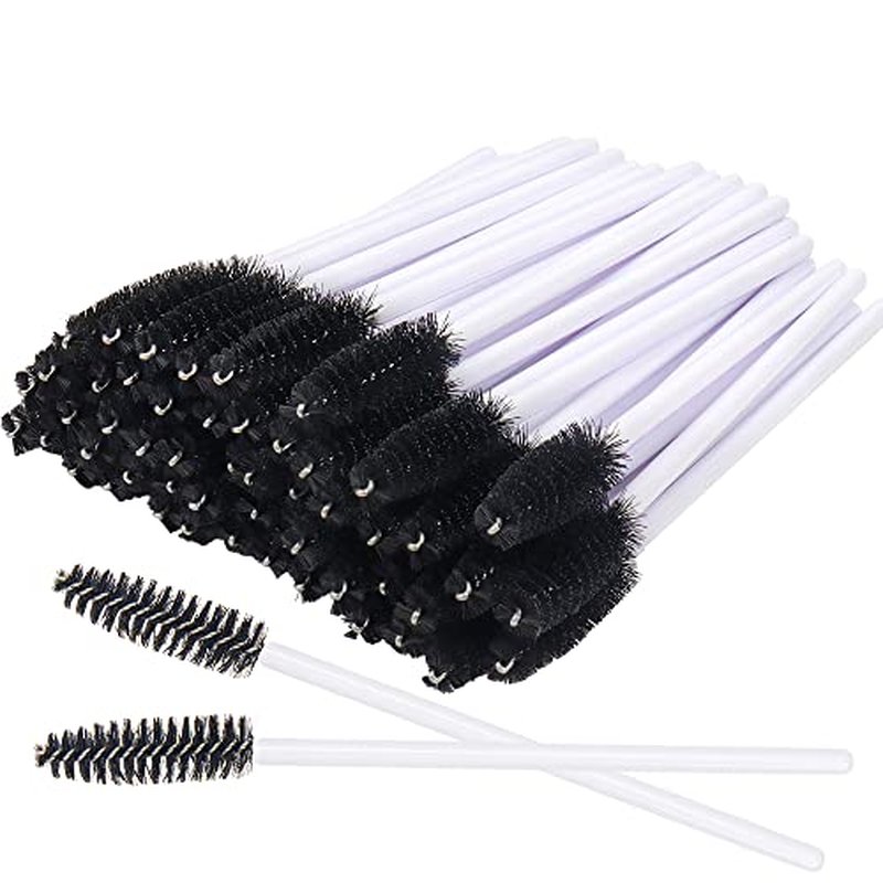 300 Pack Disposable Mascara Wands Lash Spoolie Brushes