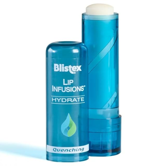 Blistex, Lip Infusions, Hydrate Lip Moisturizer 0.13 Oz (Pack of 2)