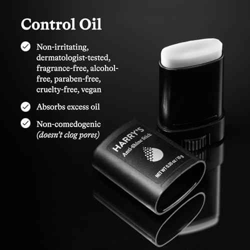 Harry's Anti-Shine Stick for Oily Skin - 2 Pack