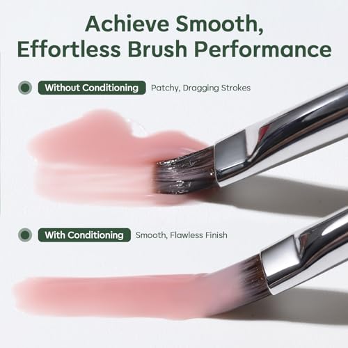 Modelones White Nail Art Brush Cleaner & Restorer 2.71 Fl Oz - B-White-1