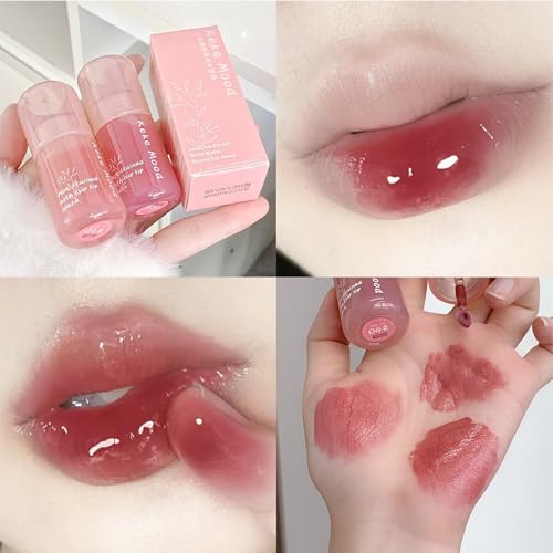 Jelly Lip Gloss Set (4pcs) - Moisturizing & Plumping