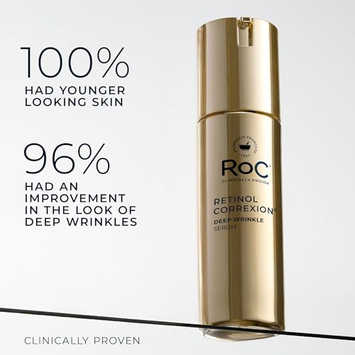 RoC Retinol Correxion Deep Wrinkle Face Serum, 1 oz