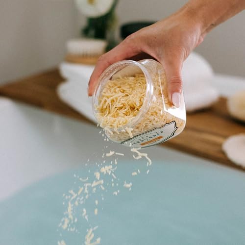 Bend Soap Company Goat Milk Bath Soak, Unscented & Fragrance-Free, Gentle Bath for Sensitive Skin, 2 lb