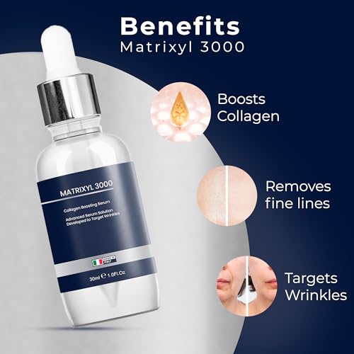 Argireline Serum, Matrixyl 3000 Serum with Hyaluronic Acid, Total Package Serum for Anti-Wrinkle, Collagen Boosting, Anti-Aging & face hydrating, Deep Wrinkle Repair & Firming for Fine Lines